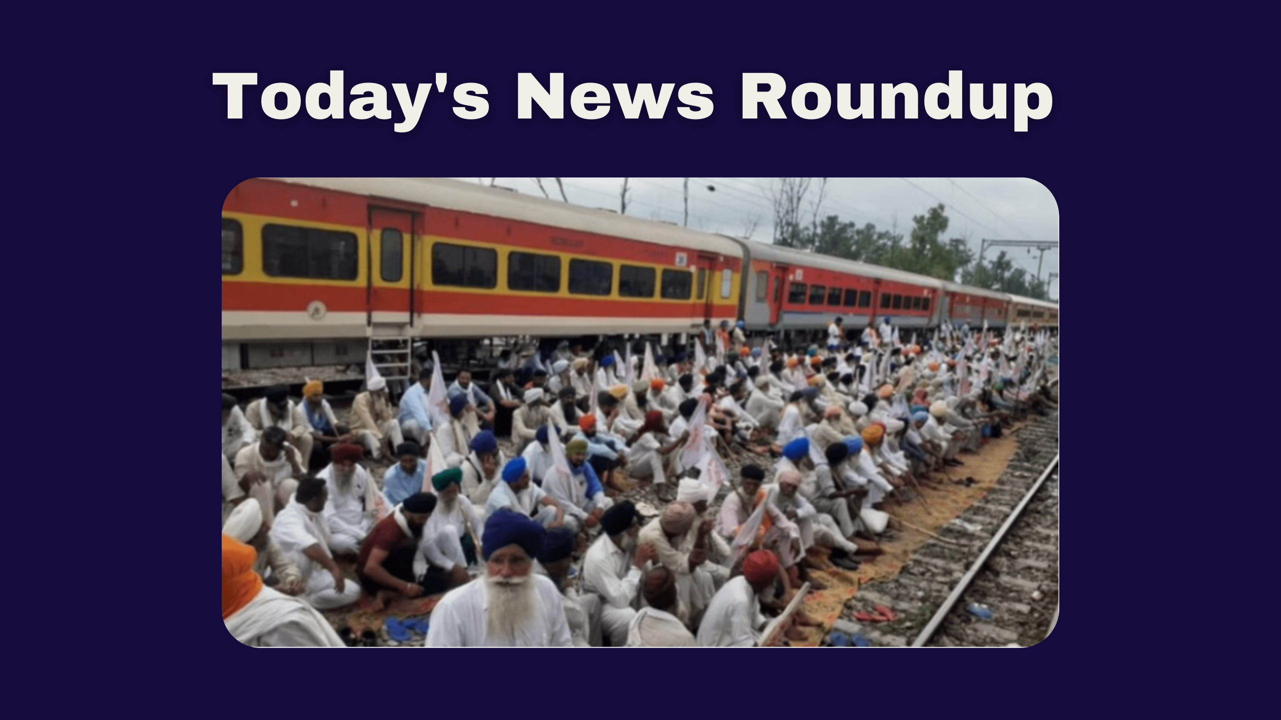 Punjab Farmers Block Rail Track, say Compensation for Land Acquisition